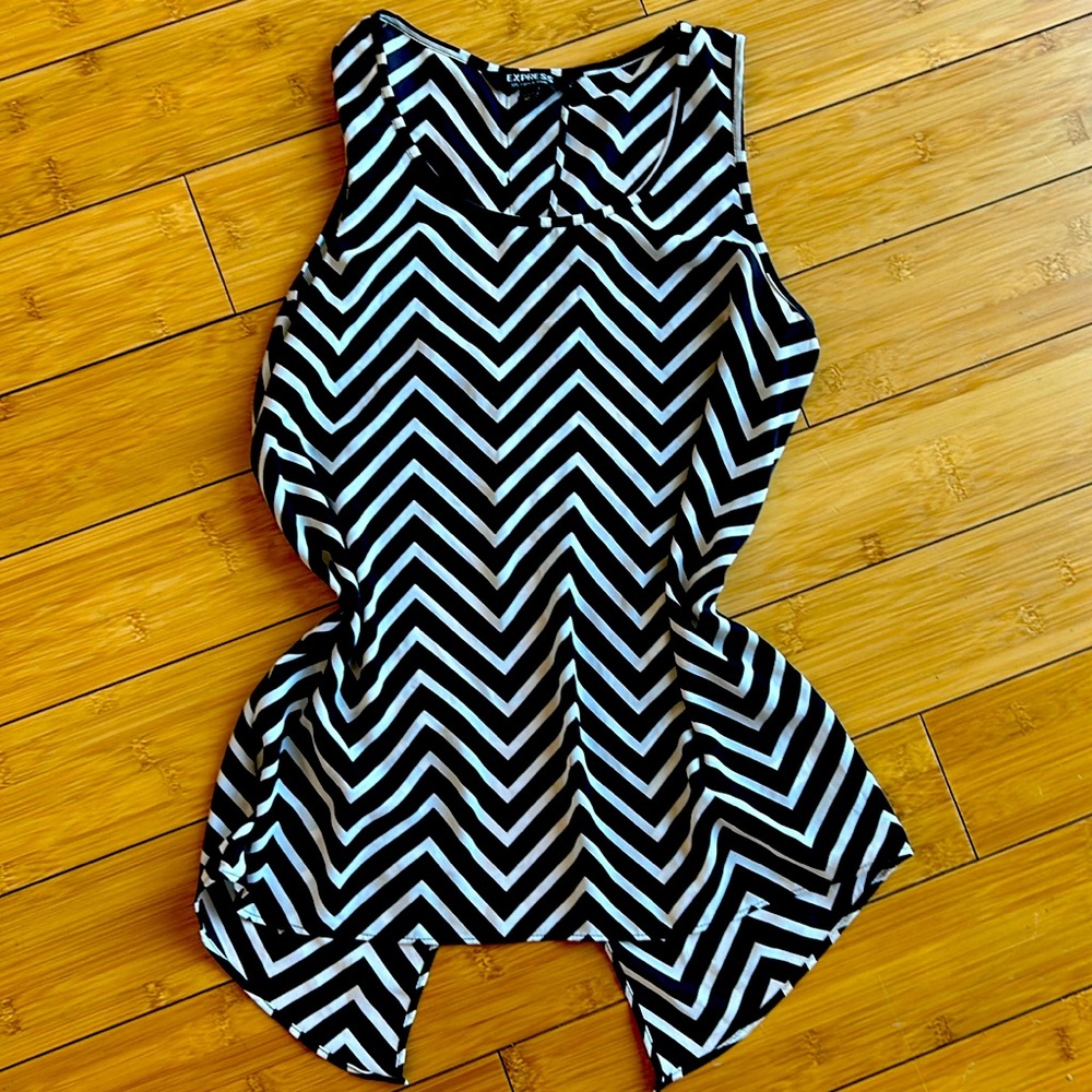 Split back Tank top